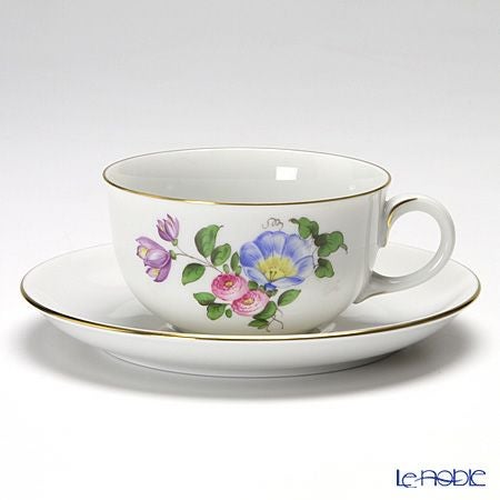 アウガルテン（AUGARTEN） シンプルブーケ（5052E） ヒルガオ ティーカップ＆ソーサー（S） 200ml（001）