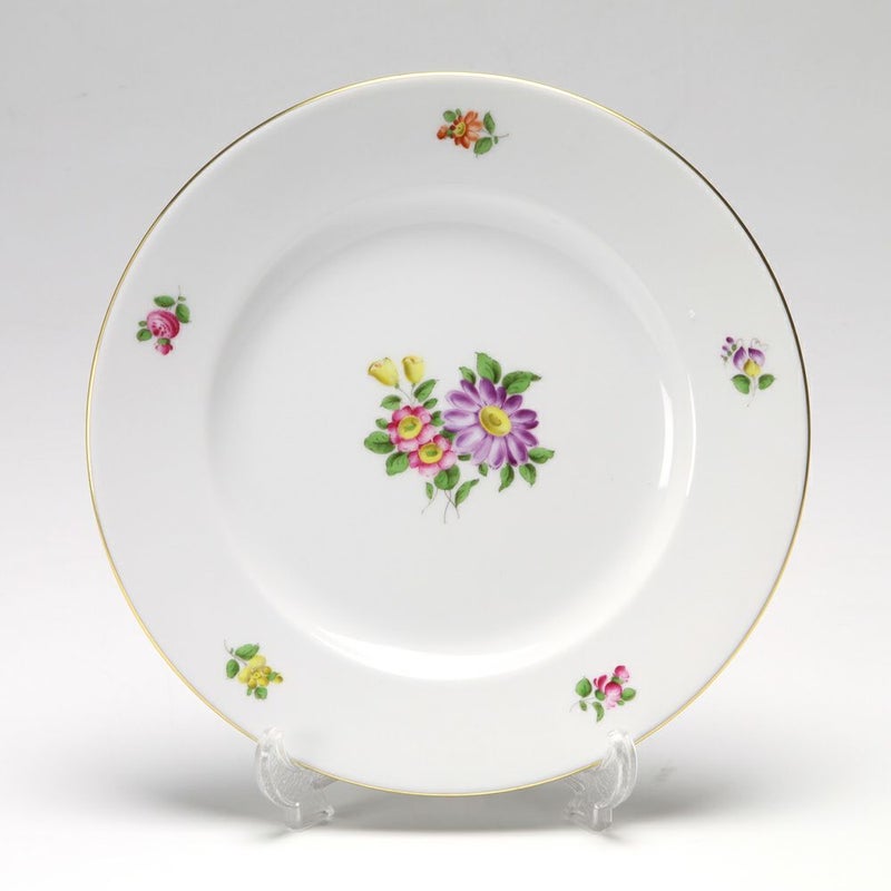 アウガルテン（AUGARTEN） シンプルブーケ（5052F） エゾギク（アスター） プレート 20cm（001）