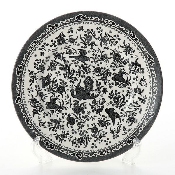 バーレイ ブラックリーガルピーコック プレート 25.5cm