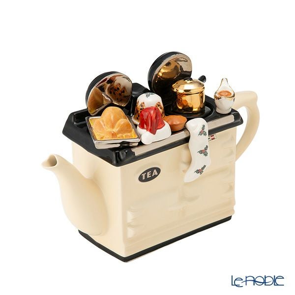ティーポッタリー Teapottery クリスマス AGA（クリーム） L
