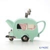 ティーポッタリー Teapottery キャラバン（グリーン） M