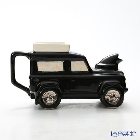 ティーポッタリー Teapottery ランドローバー（ブラック） 14.5×19.5 S