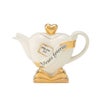 ティーポッタリー Teapottery ハート Yours Forever!（ホワイト） S