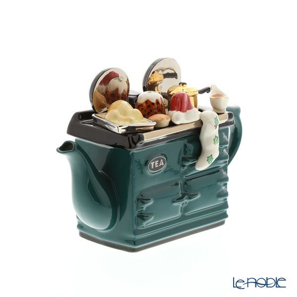 ティーポッタリー Teapottery クリスマス AGA（グリーン） L