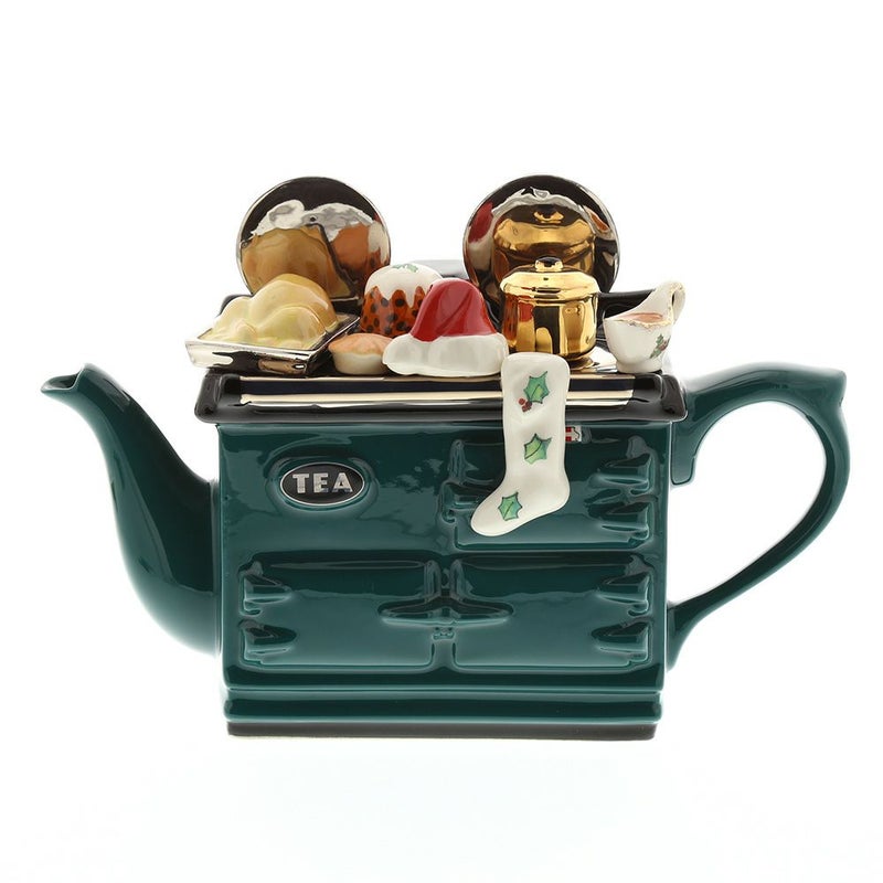 ティーポッタリー Teapottery クリスマス AGA（グリーン） L