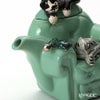 ティーポッタリー Teapottery キャットチェア（グリーン） S