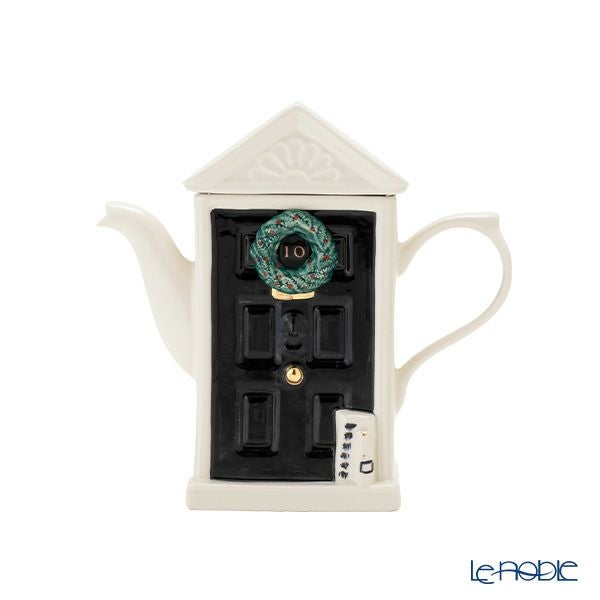 ティーポッタリー Teapottery ダウニングストリートドア クリスマス 23×17×9 L