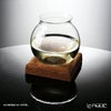 GLASSBACCA（グラスバッカ） 酒器 天頂（てんちょう） by Philippe Jamesse フィリップ・ジャムス ガラス製 木製台座付 200ml