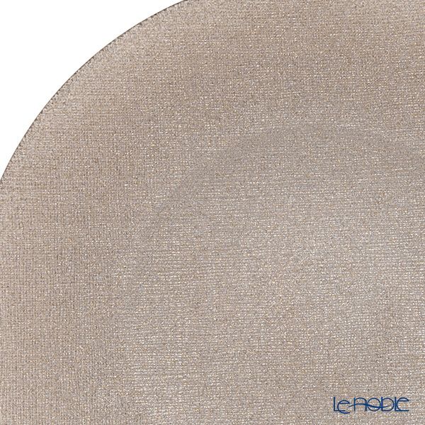 Vetro Felice ヴェトロ フェリーチェ グリッター プレート 28cm ジンジャー