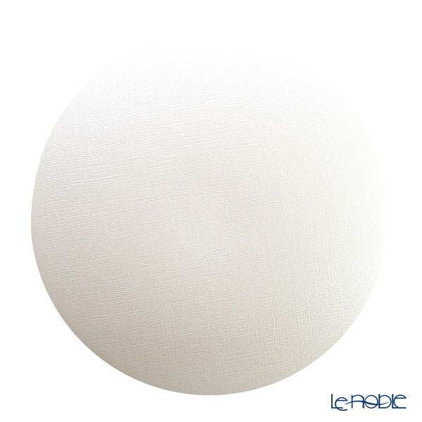 Vetro Felice ヴェトロ フェリーチェ グリッター プレート 28cm ホワイト