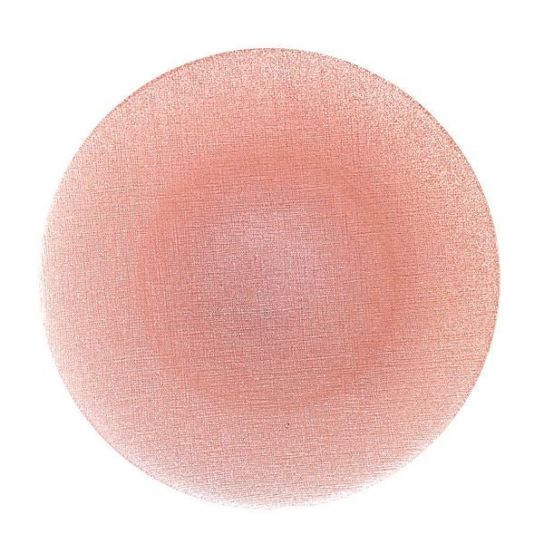 Vetro Felice ヴェトロ フェリーチェ グリッター プレート 28cm ヴィンテージローズピンク