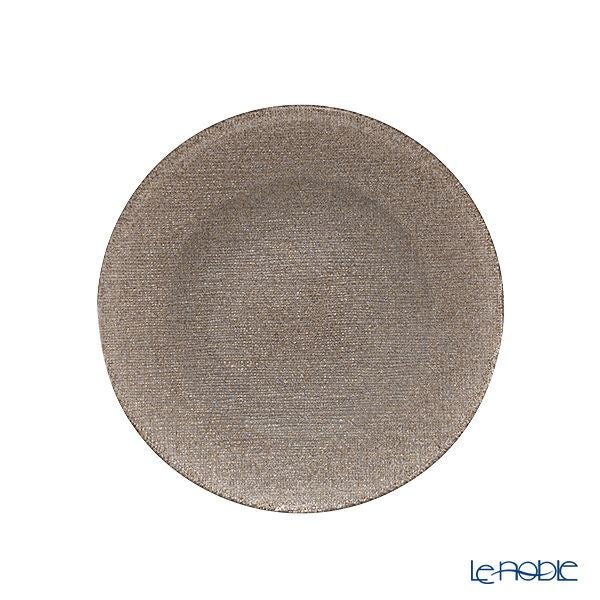 Vetro Felice ヴェトロ フェリーチェ グリッター プレート 17cm ジンジャー 323917B G006