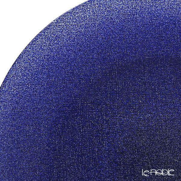 Vetro Felice ヴェトロ フェリーチェ グリッター プレート 17cm ダークブルー 323917B G059