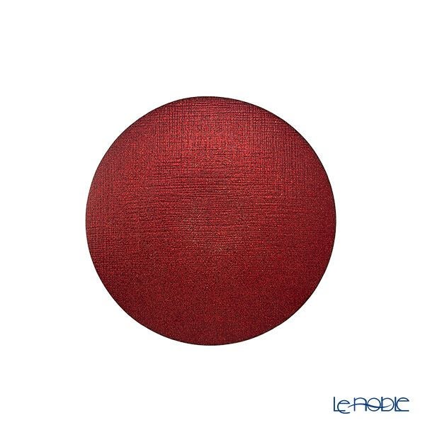 Vetro Felice ヴェトロ フェリーチェ グリッター プレート 14cm レッド