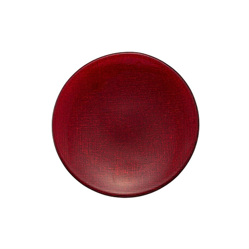 Vetro Felice ヴェトロ フェリーチェ グリッター プレート 14cm レッド