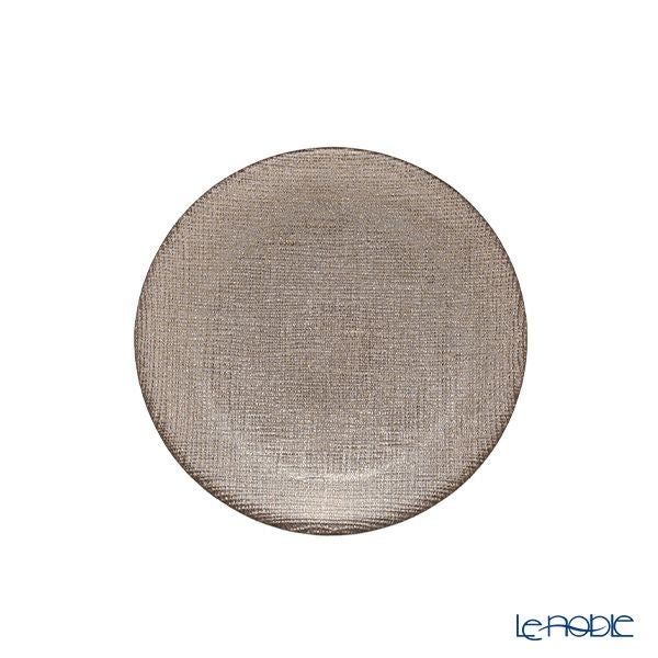 Vetro Felice ヴェトロ フェリーチェ グリッター プレート 14cm ジンジャー