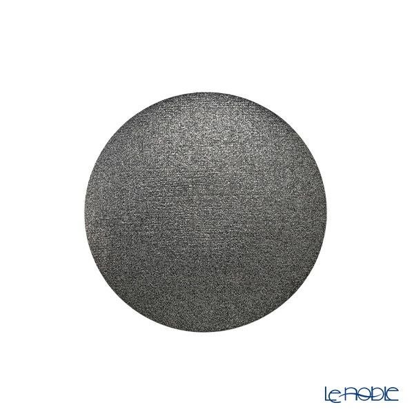 Vetro Felice ヴェトロ フェリーチェ グリッター プレート 14cm ダークグレイ