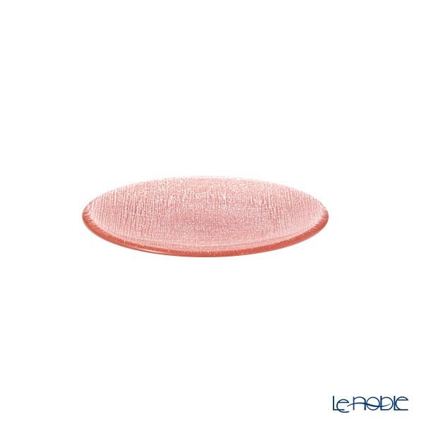Vetro Felice ヴェトロ フェリーチェ グリッター プレート 14cm ヴィンテージローズピンク