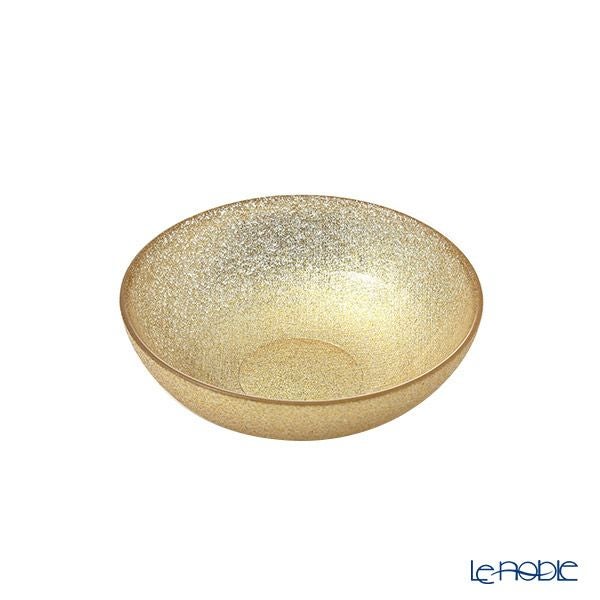 Vetro Felice ヴェトロ フェリーチェ グリッター ロウボウル 14cm ニューゴールド
