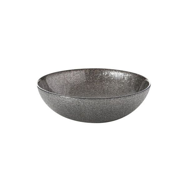 Vetro Felice Glitter ローボウル 14cm ダークグレー