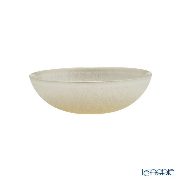 Vetro Felice ヴェトロ フェリーチェ グリッター ロウボウル 14cm ホワイト