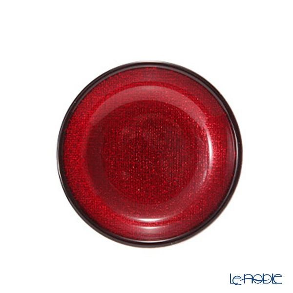 Vetro Felice ヴェトロ フェリーチェ グリッター ミニプレート／豆皿 9cm レッド