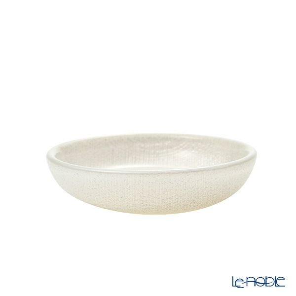 Vetro Felice ヴェトロ フェリーチェ グリッター ミニプレート／豆皿 9cm ホワイト