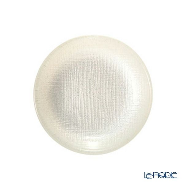 Vetro Felice ヴェトロ フェリーチェ グリッター ミニプレート／豆皿 9cm ホワイト