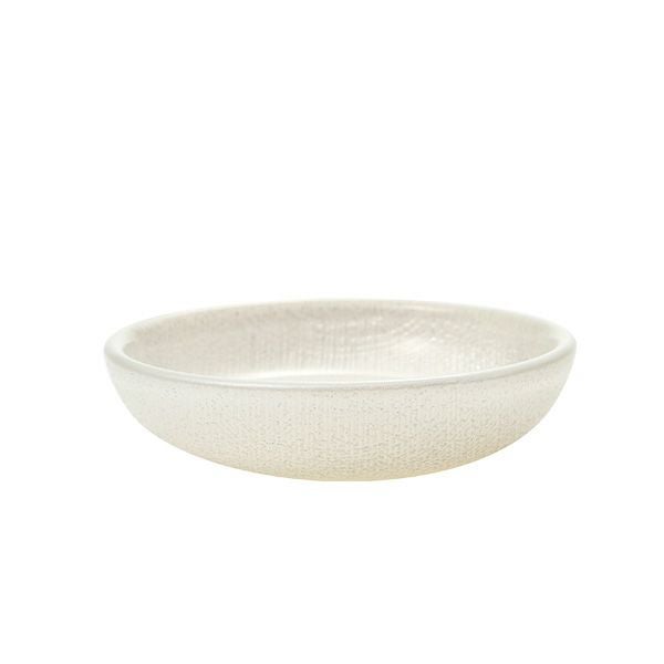 Vetro Felice ヴェトロ フェリーチェ グリッター ミニプレート／豆皿 9cm ホワイト