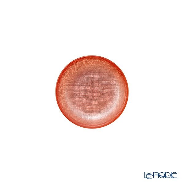 Vetro Felice ヴェトロ フェリーチェ グリッター ミニプレート／豆皿 9cm ヴィンテージローズピンク