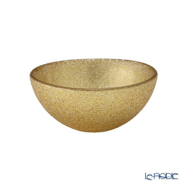 Vetro Felice ヴェトロ フェリーチェ グリッター ミニボウル 9cm ニューゴールド