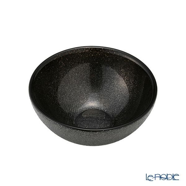 Vetro Felice ヴェトロ フェリーチェ グリッター ミニボウル 9cm ダークグレイ