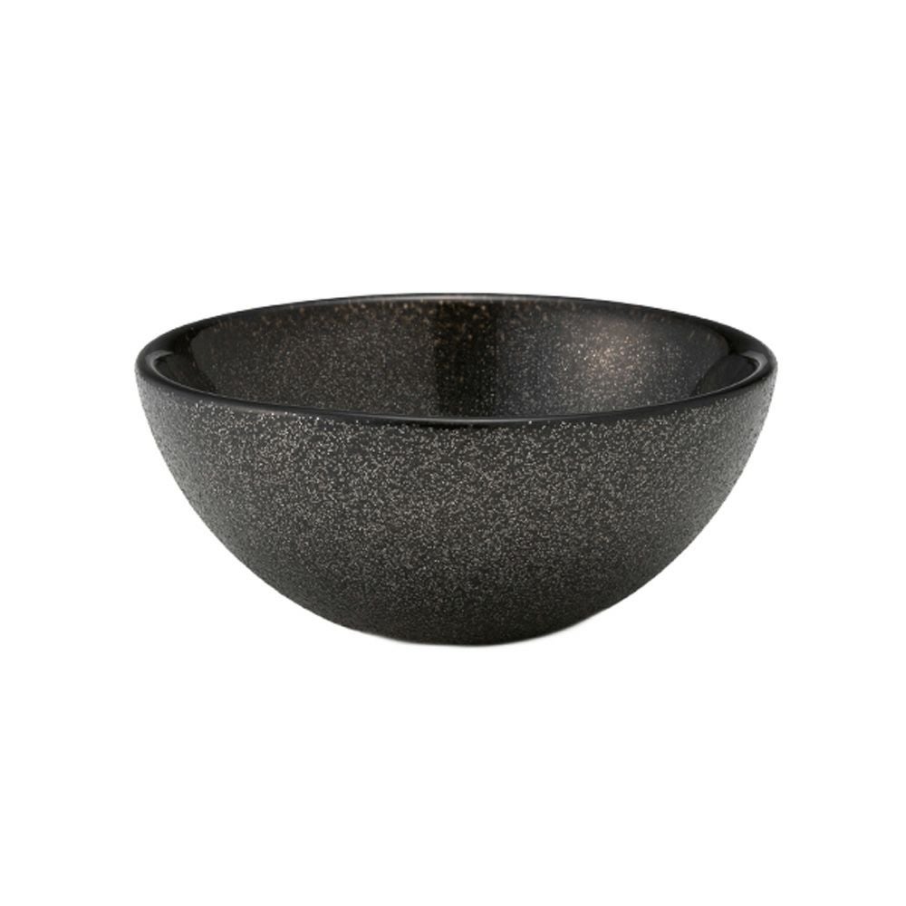 Vetro Felice ヴェトロ フェリーチェ グリッター ミニボウル 9cm ダークグレイ