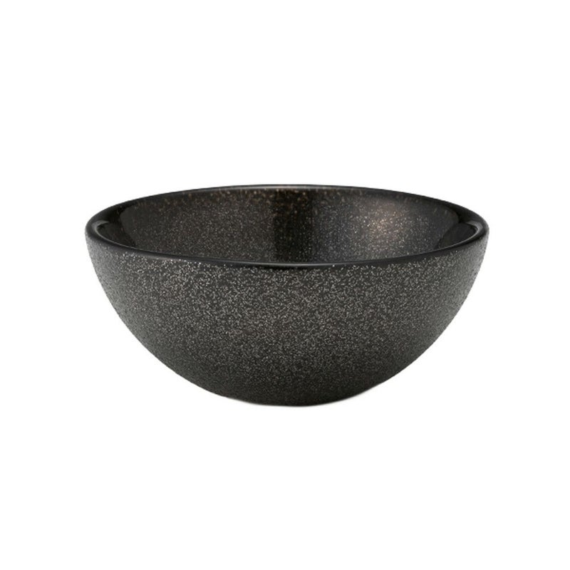 Vetro Felice ヴェトロ フェリーチェ グリッター ミニボウル 9cm ダークグレイ