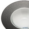 Vetro Felice ヴェトロ フェリーチェ グリッター リムボウル 19.5cm ダークグレイ＆クリア