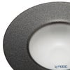 Vetro Felice ヴェトロ フェリーチェ グリッター リムボウル 26cm ダークグレイ＆クリア