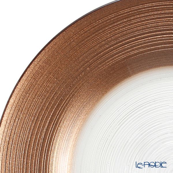 Vetro Felice ヴェトロ フェリーチェ サークル プレート 21cm ブラウン