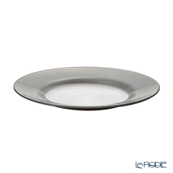 Vetro Felice ヴェトロ フェリーチェ サークル プレート 27cm グレー