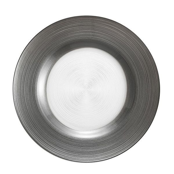 Vetro Felice ヴェトロ フェリーチェ サークル プレート 27cm グレー