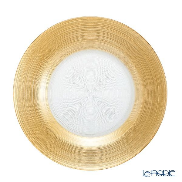 Vetro Felice ヴェトロ フェリーチェ サークル プレート 27cm ゴールド