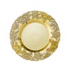 Vetro Felice ヴェトロ フェリーチェ スノー プレート 22cm ゴールド