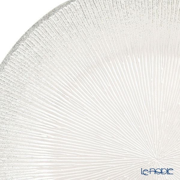 Vetro Felice ヴェトロ フェリーチェ コスモ プレート 21cm ホワイトパール