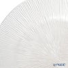 Vetro Felice ヴェトロ フェリーチェ コスモ プレート 28cm ホワイトパール