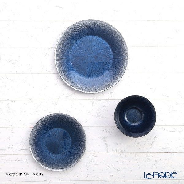 Vetro Felice ヴェトロ フェリーチェ コスモ プレート 28cm リモージュ ブルー