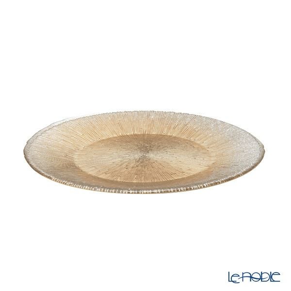 Vetro Felice ヴェトロ フェリーチェ コスモ プレート 28cm シャンパンパール