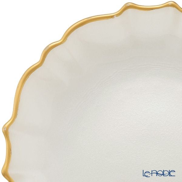 Vetro Felice ヴェトロ フェリーチェ パールクイーン プレート 16cm ホワイト 356716