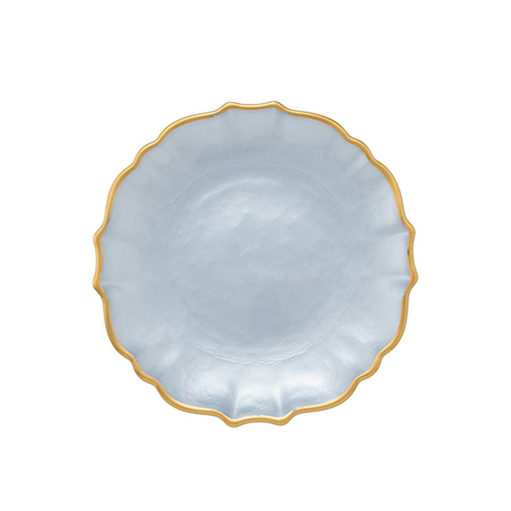 Vetro Felice ヴェトロ フェリーチェ パールクイーン プレート 16cm ブルー 356716