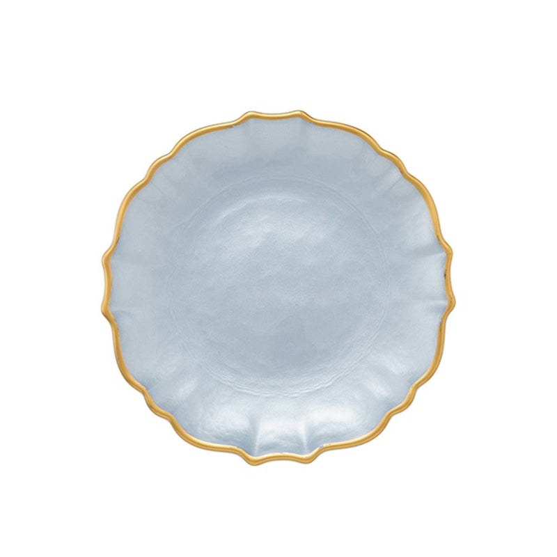 Vetro Felice ヴェトロ フェリーチェ パールクイーン プレート 16cm ブルー 356716