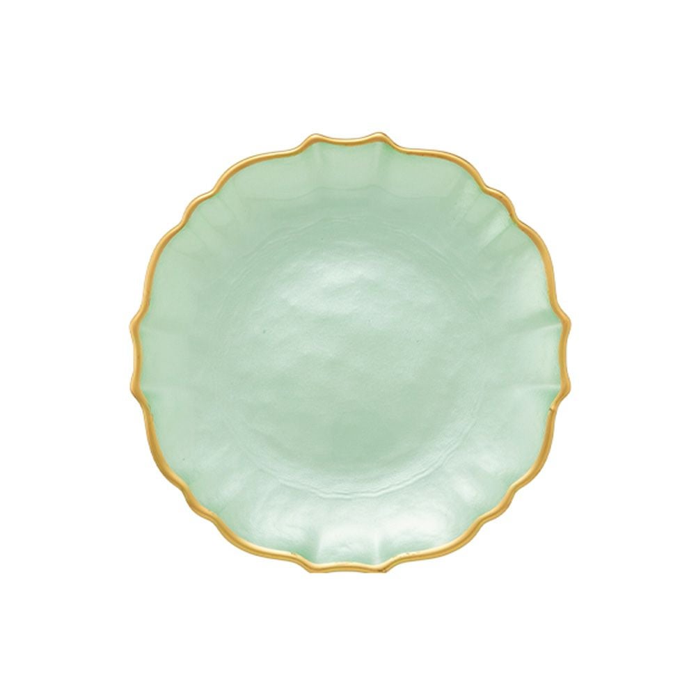 Vetro Felice ヴェトロ フェリーチェ パールクイーン プレート 16cm グリーン 356716