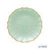 Vetro Felice ヴェトロ フェリーチェ パールクイーン プレート 21cm グリーン 356721